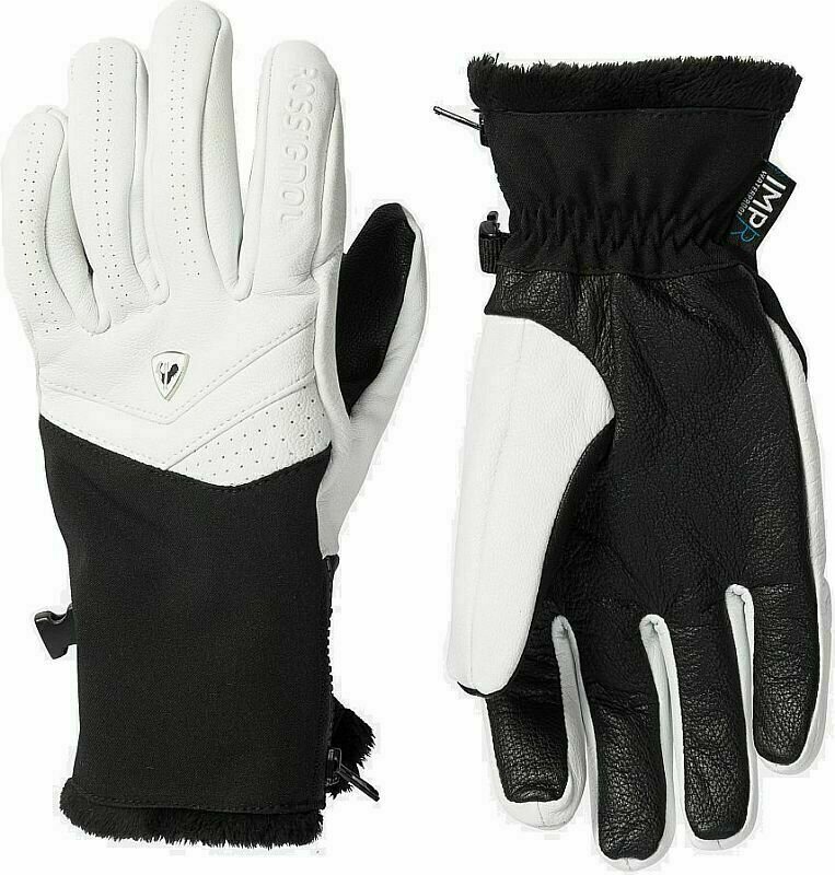 Каране на ски > Ски облекло > Ски Ръкавици Rossignol Elite Womens Leather IMPR Gloves White S