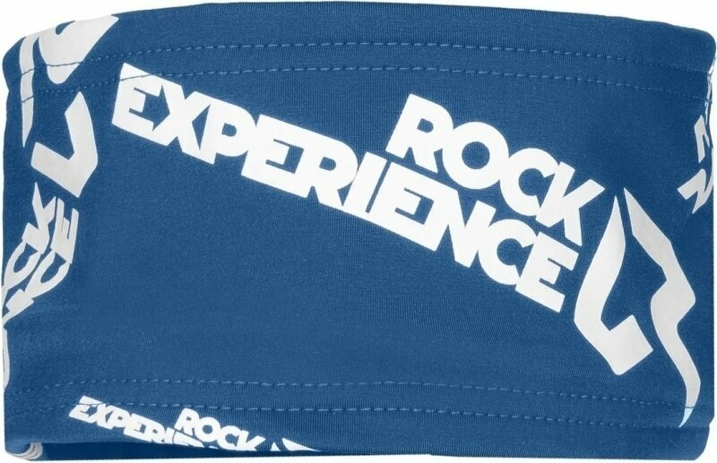 Pannband för löpning Rock Experience Headband Run Moroccan Blue UNI Pannband för löpning