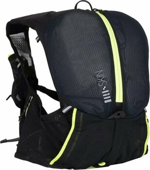Running backpack Rock Experience Mach Skin Trail Running Backpack Caviar/Safety Yellow UNI Running backpack - 1
