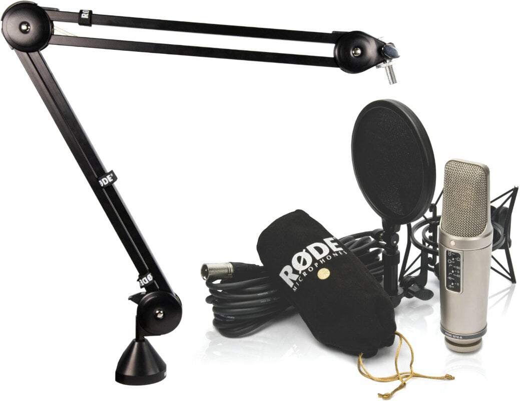 Microphone à condensateur pour studio Rode NT2-A SET Microphone à condensateur pour studio