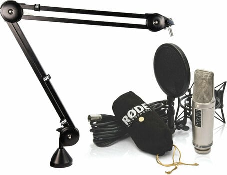 Студиен кондензаторен микрофон Rode NT2-A SET Студиен кондензаторен микрофон - 1