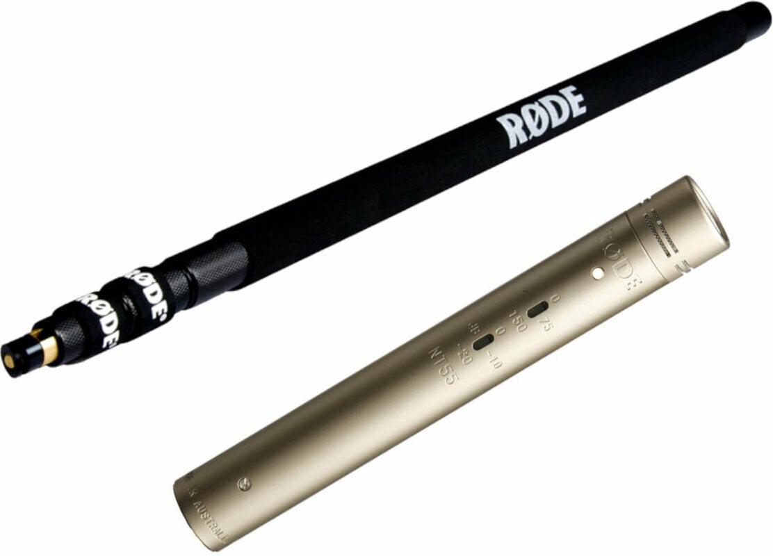 Microfon cu condensator pentru instrumente Rode NT 55 SET Microfon cu condensator pentru instrumente