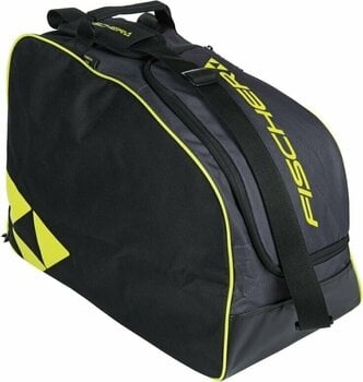 Husă clăpari Fischer Boot Helmet Bag Alpine ECO Black/Yellow 1 Pair - 1