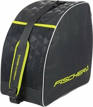 Husă clăpari Fischer Skibootbag Alpine Black/Yellow 1 Pair - 1