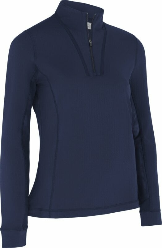 Sweat à capuche/Pull Callaway Womens Solid Sun Protection 1/4 Zip Peacoat S