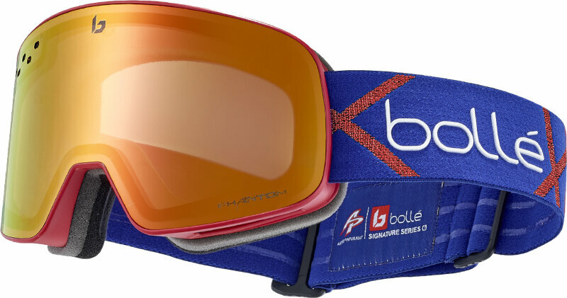 Óculos de esqui Bollé Nevada Alexis Pinturault Signature Series/Phantom Fire Red Photochromic Óculos de esqui