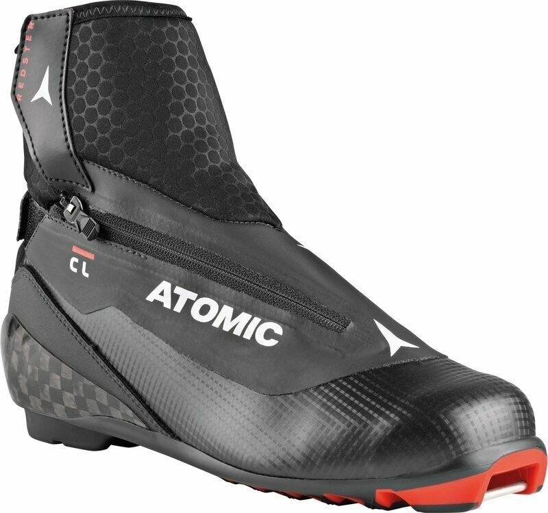 Botas de esqui de cross-country Atomic Redster Worldcup Classic XC Boots Black/Red 8,5