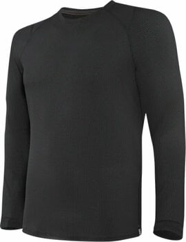 Termounderkläder SAXX Quest Long Sleeve Crew Black L Termounderkläder - 1