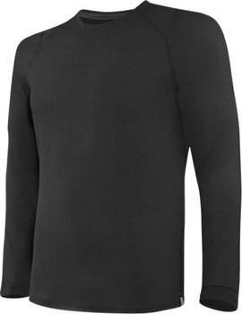 Thermal Underwear SAXX Quest Long Sleeve Crew Black XL Thermal Underwear - 1