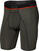 Fitness bielizeň SAXX Kinetic Long Leg Boxer Brief Grey Mini Stripe M Fitness bielizeň