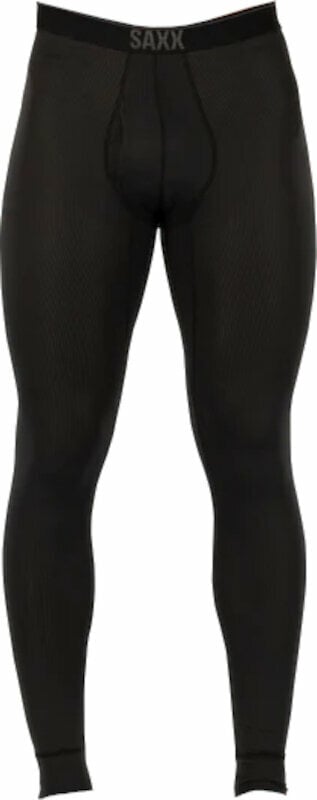 Termounderkläder SAXX Quest Tights Black XL Termounderkläder