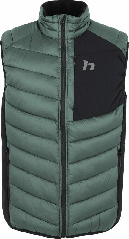 Outdoorová vesta Hannah Stowe II Man Vest Dark Forest/Anthracite XL Outdoorová vesta