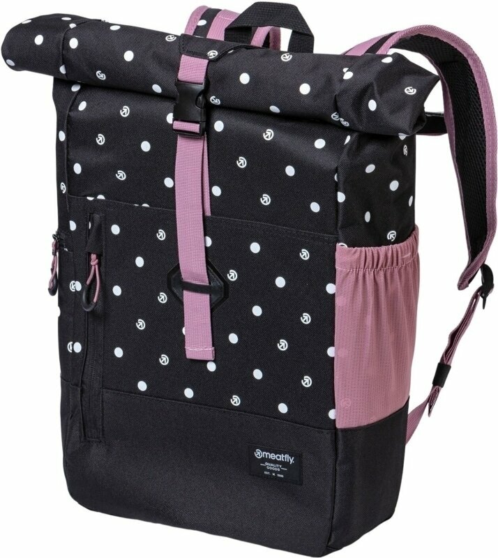 Lifestyle sac à dos / Sac Meatfly Holler Backpack Black Dots 28 L Sac à dos