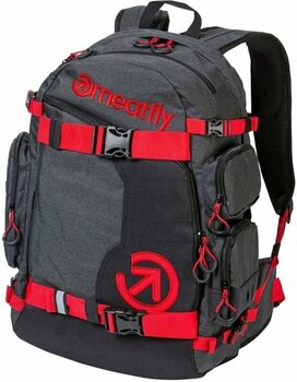 Lifestyle batoh / Taška Meatfly Wanderer Backpack Red/Charcoal 28 L Batoh - 1