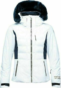 Skijaška jakna Rossignol Depart Womens Ski Jacket White L (Oštećeno) - 1
