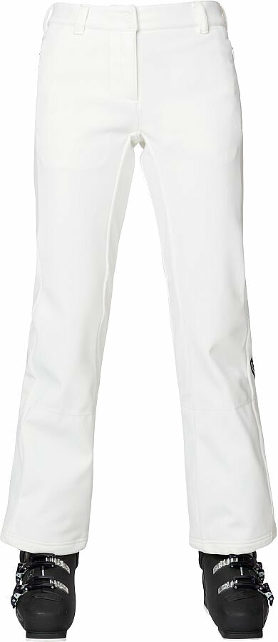 Skijaške hlaće Rossignol Softshell Womens Ski Pants White M