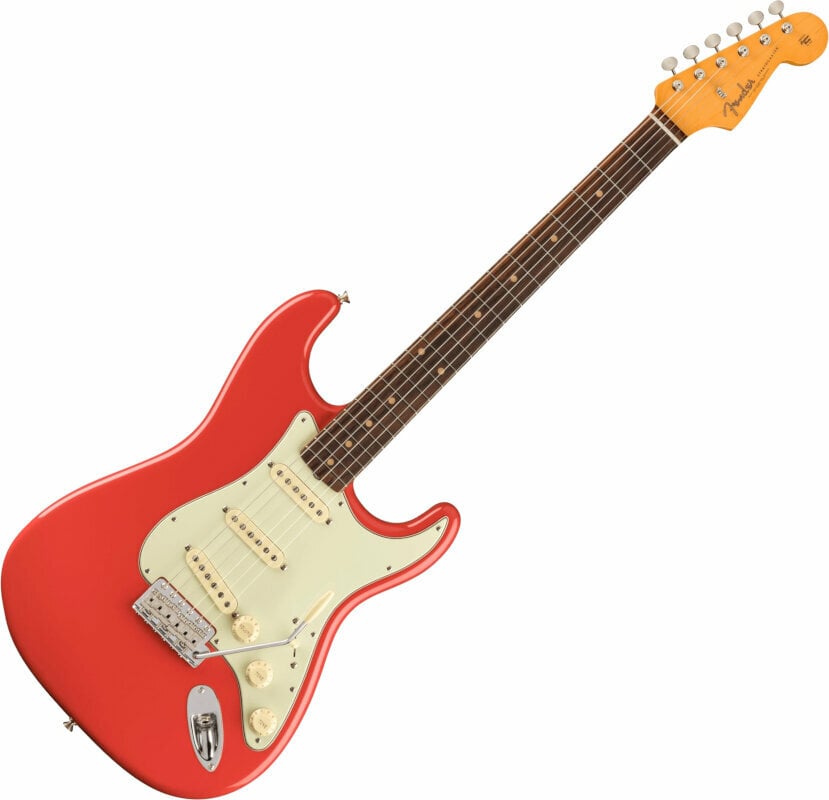 Elektrická kytara Fender American Vintage II 1961 Stratocaster RW Fiesta Red Elektrická kytara