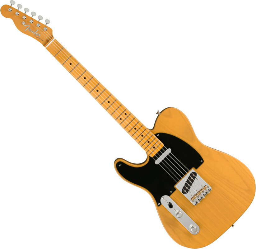 Electric guitar Fender American Vintage II 1951 Telecaster LH MN Butterscotch Blonde Electric guitar