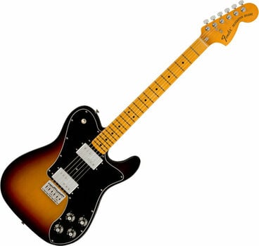 Guitare électrique Fender American Vintage II 1975 Telecaster Deluxe MN 3-Color Sunburst - 1