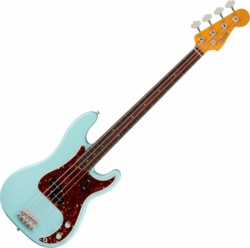 4-strenget basguitar Fender American Vintage II 1960 Precision Bass RW Daphne Blue