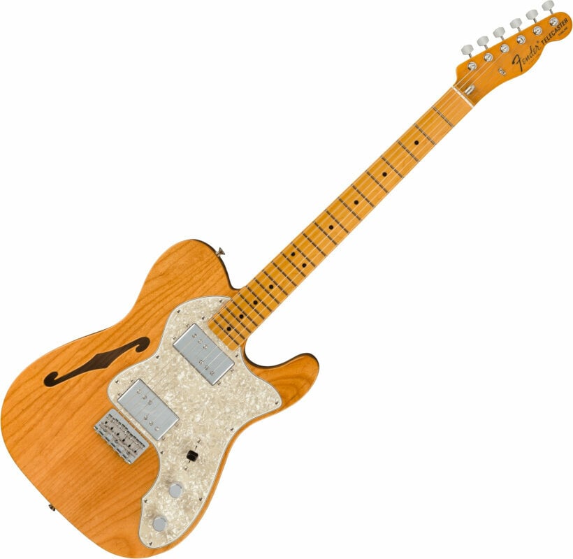 Chitară electrică Fender American Vintage II 1972 Telecaster Thinline MN Aged Natural