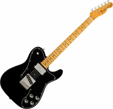 Guitare électrique Fender American Vintage II 1977 Telecaster Custom MN Black - 1