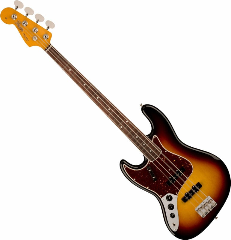 4-string Bassguitar Fender American Vintage II 1966 Jazz Bass LH RW 3-Color Sunburst