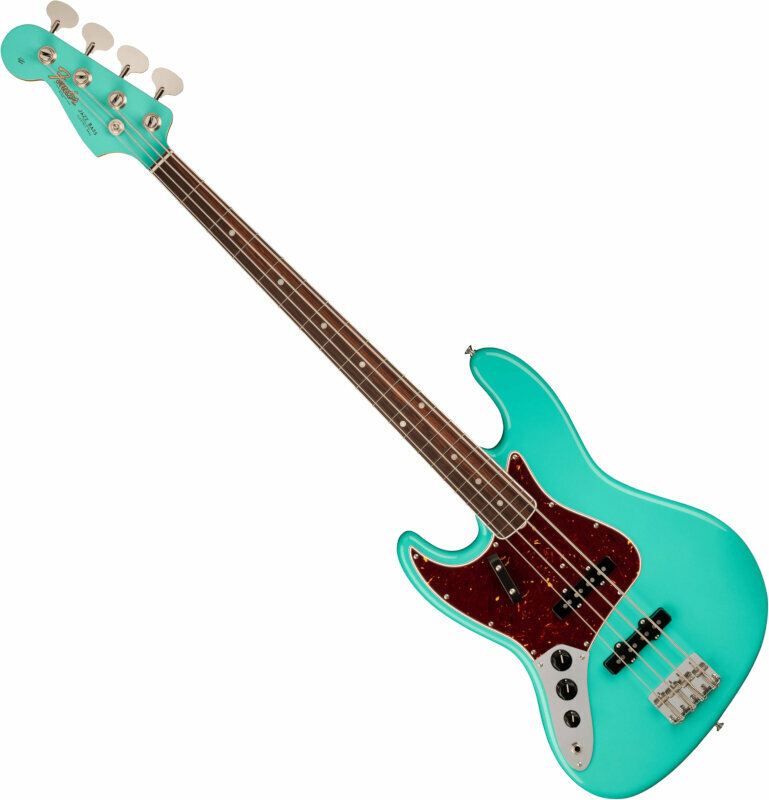 Bajo de 4 cuerdas Fender American Vintage II 1966 Jazz Bass LH RW Sea Foam Green Bajo de 4 cuerdas