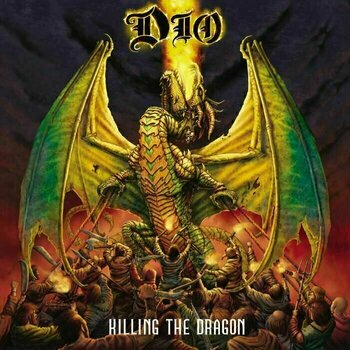 Vinyylilevy Dio - Killing The Dragon (Red & Orange Swirl Vinyl) (LP) - 1