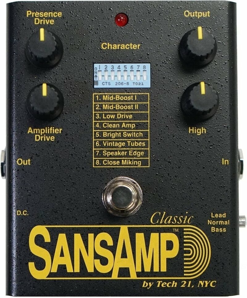 Gitaar multi-effect Tech 21 SansAmp Classic
