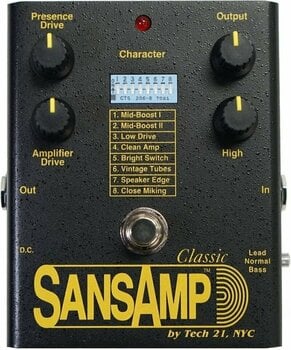 Мултиефект за китара Tech 21 SansAmp Classic - 1