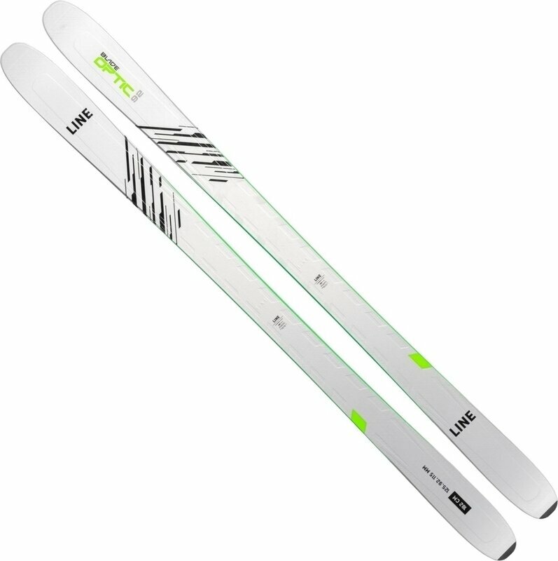 2024 Line Blade Optic 92 182cm Used Demo Skis W Bindings
