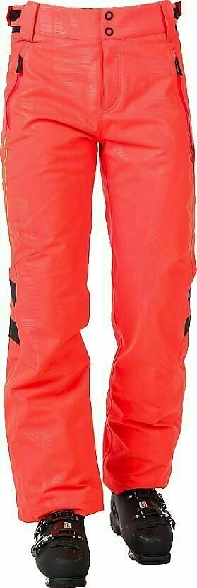 Rossignol Hero Course Ski Pants Neon Red L