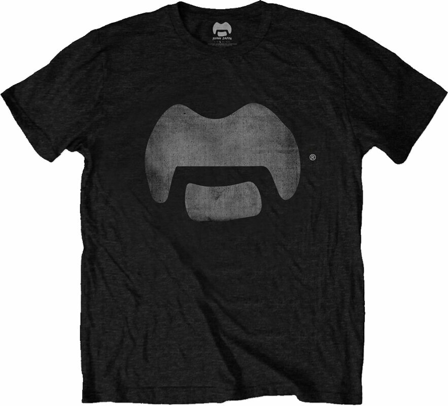 T-Shirt Frank Zappa T-Shirt Tache Unisex Black S