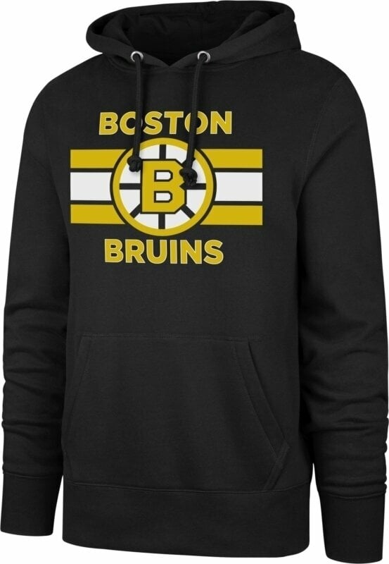 Levně Boston Bruins NHL Burnside Pullover Hoodie Jet Black S Hokejová mikina