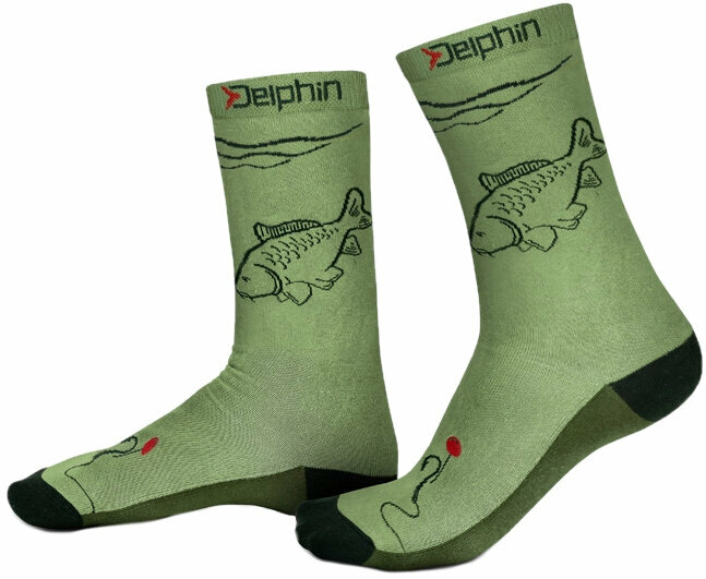 Sokken Delphin Sokken Carp Green 41-46