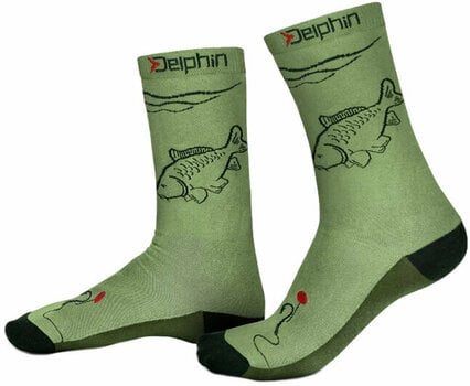 Sokken Delphin Sokken Carp Green 41-46 - 1