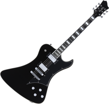 Elektromos gitár Hagstrom Fantomen Custom Black Gloss - 1