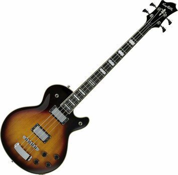 4-strängad basgitarr Hagstrom Swede Tobacco Sunburst 4-strängad basgitarr - 1