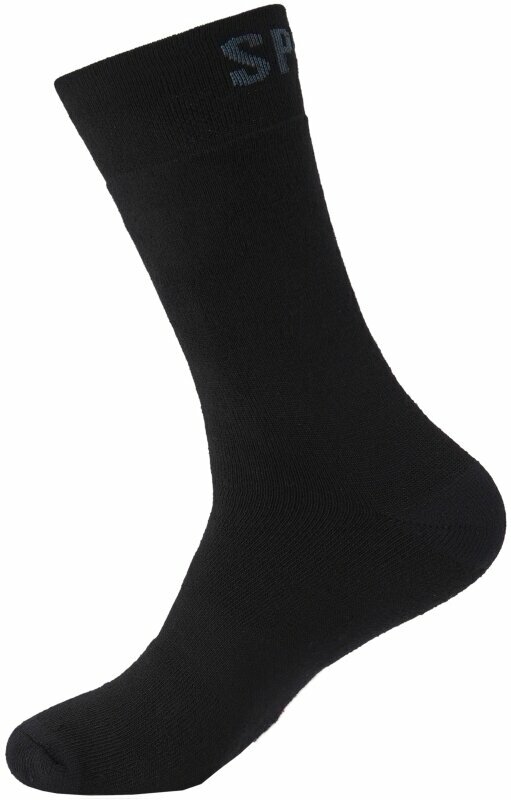 Skarpety kolarskie Spiuk Winter Socks Black 44-47 Skarpety kolarskie