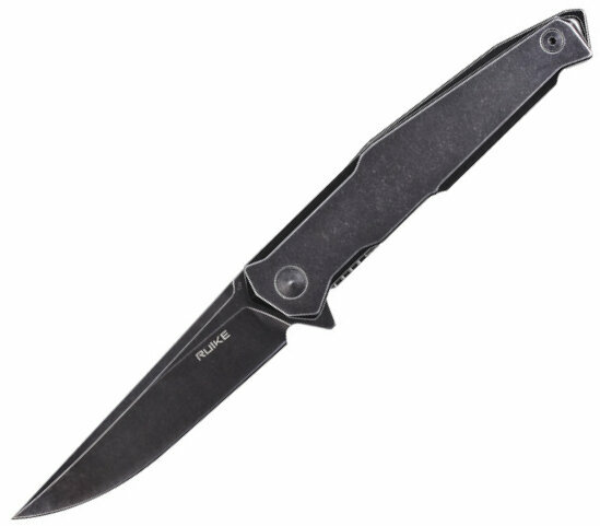 Tactical Folding Knife Ruike P108-SB Black Stonewash Tactical Folding Knife