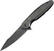 Taktický nůž Ruike P128-SB Black Stonewash Taktický nůž