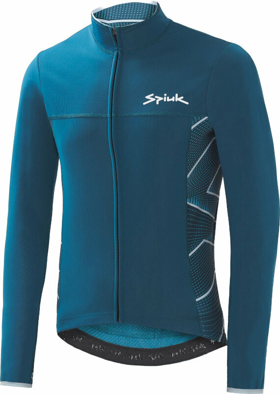 Casaco de ciclismo, colete Spiuk Boreas Light Membrane Jacket Blue M Casaco