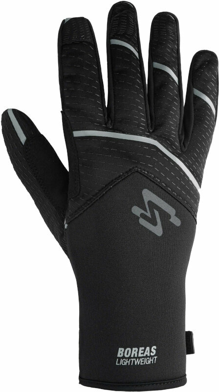 guanti da ciclismo Spiuk Boreas Gloves Black/Grey 2XL guanti da ciclismo