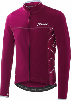 Veste de cyclisme, gilet Spiuk Boreas Light Membrane Jacket Bordeaux Red XL Veste - 1