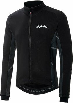 Kerékpár kabát, mellény Spiuk Top Ten Jacket Black L Kabát - 1