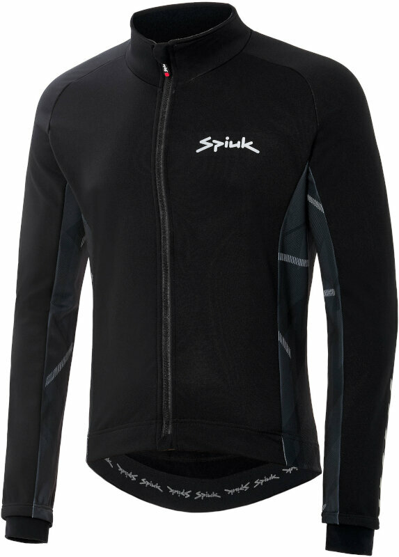 Fahrrad Jacke, Weste Spiuk Top Ten Jacke Black 3XL