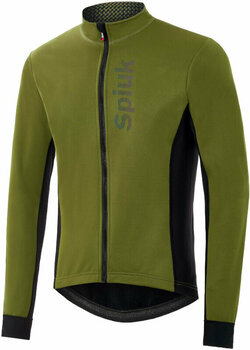 Kerékpár kabát, mellény Spiuk Anatomic Membrane Jacket Khaki Green S Kabát - 1