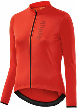 Cyklo-Dres Spiuk Anatomic Winter Jersey Long Sleeve Woman Dres Red XL - 1