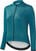 Cykeltröja Spiuk Anatomic Winter Jersey Long Sleeve Woman Turquoise Blue XL